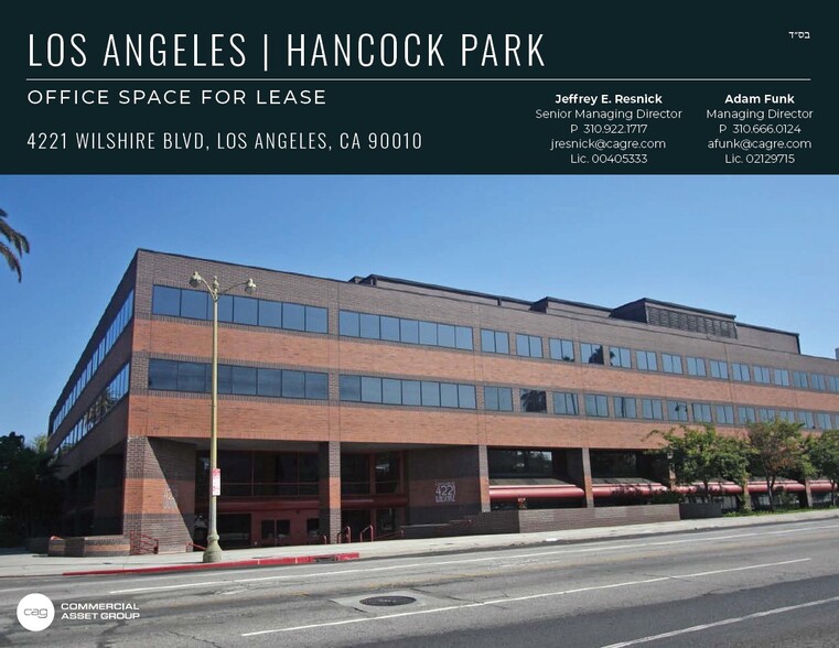 Primary Photo Of 4221 Wilshire Blvd, Los Angeles Office For Lease