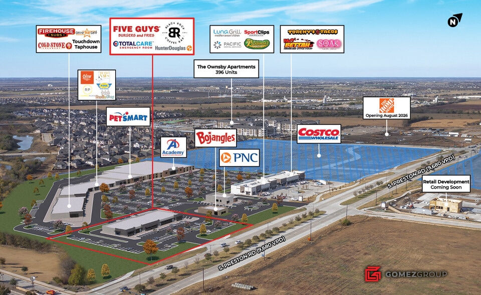 More Photos Of 3625 S Preston Rd, Celina General Retail For Sale