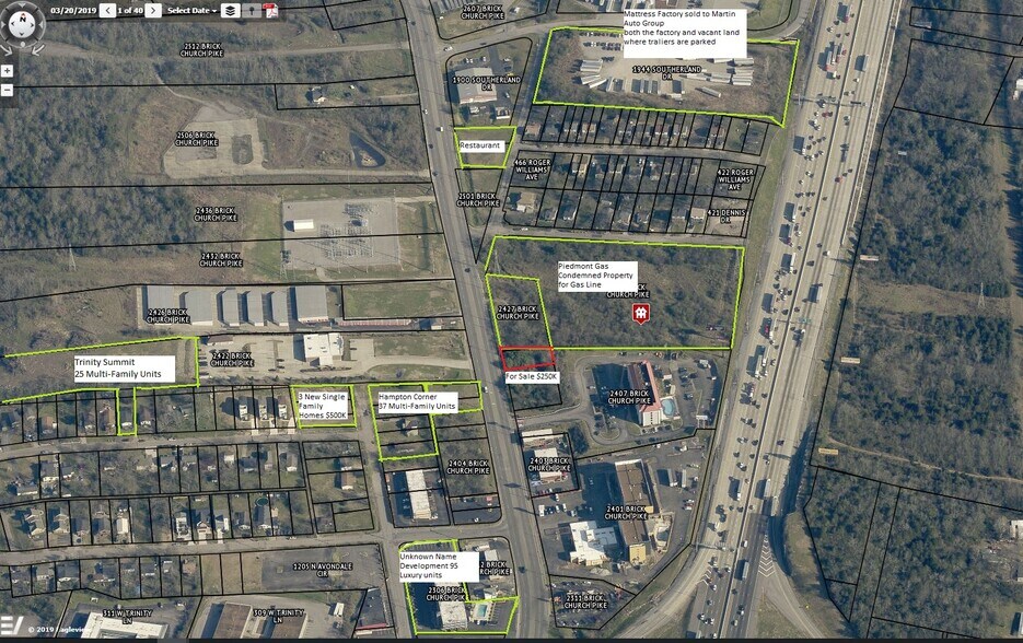 More Photos Of 2501 Brick Church Pike, Nashville Land For Sale