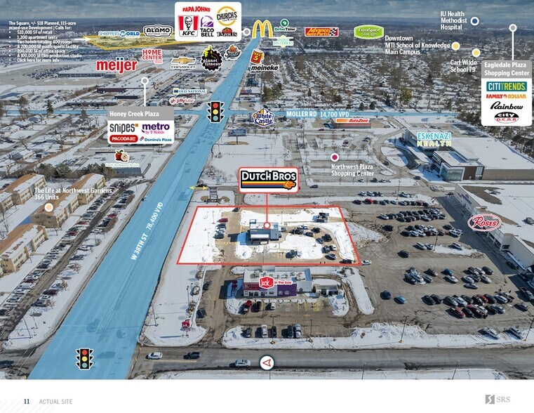 More Photos Of 5607 W 38th St, Indianapolis General Retail For Sale