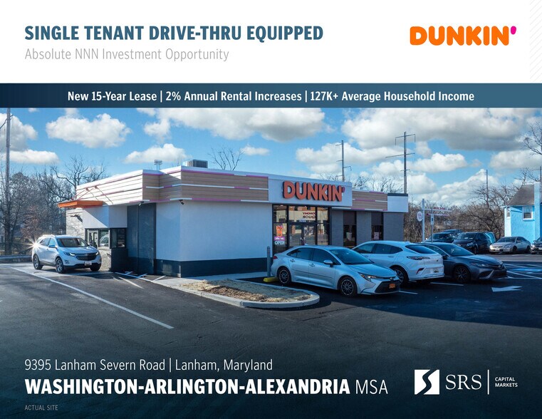 Primary Photo Of 9395 Lanham Severn Rd, Seabrook Fast Food For Sale