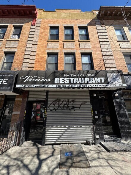 More Photos Of 637 Rogers Ave, Brooklyn Storefront Retail Residential For Lease