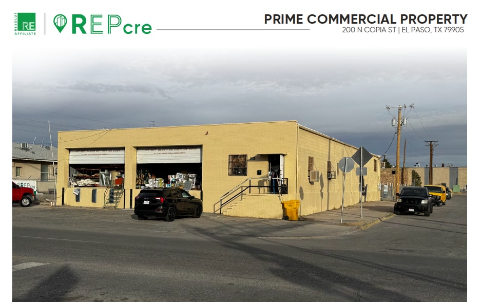 Primary Photo Of 200 Copia St, El Paso Warehouse For Sale