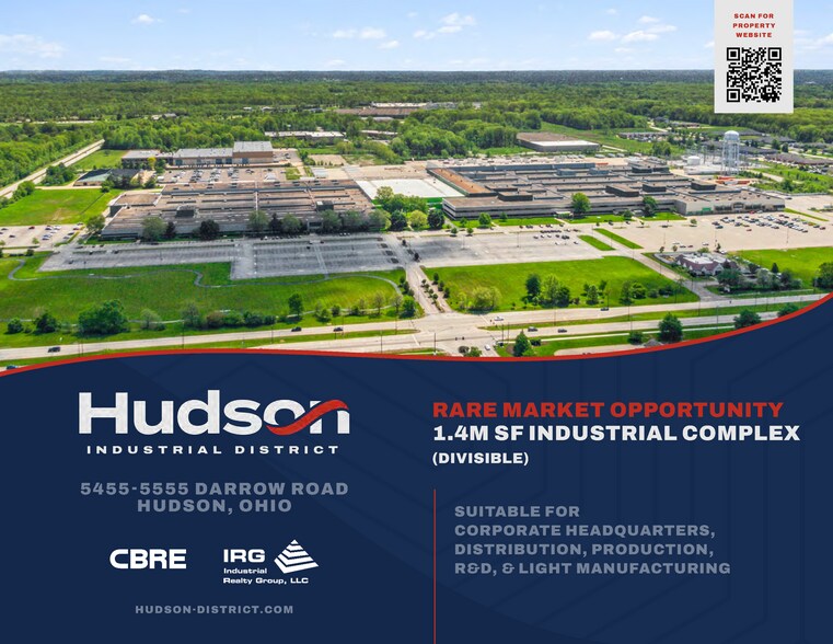 More Photos Of 5455-5555 Darrow Rd, Hudson Distribution For Lease