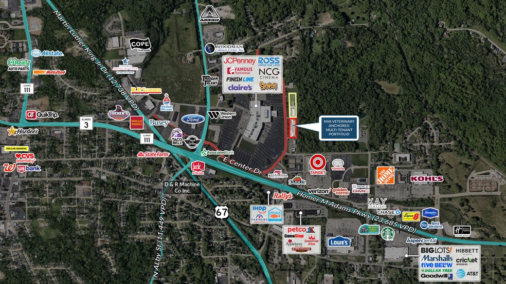 More Photos Of 217-219 E Center Dr, Alton Office For Sale