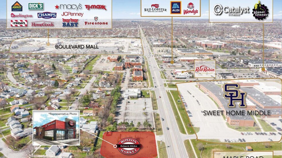 More Photos Of 4185 Maple Rd, Amherst Fast Food For Sale