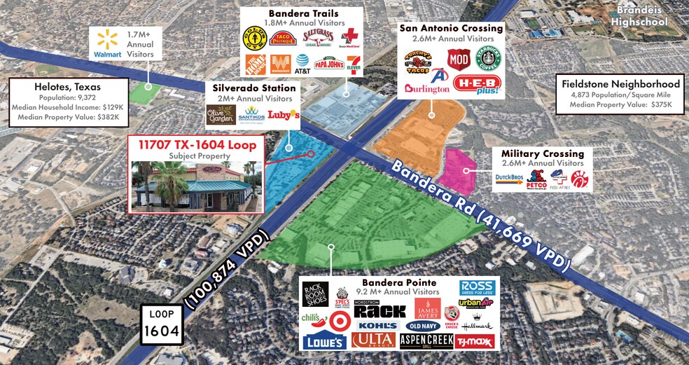 More Photos Of 11707 W Loop 1604 N, San Antonio Fast Food For Sale