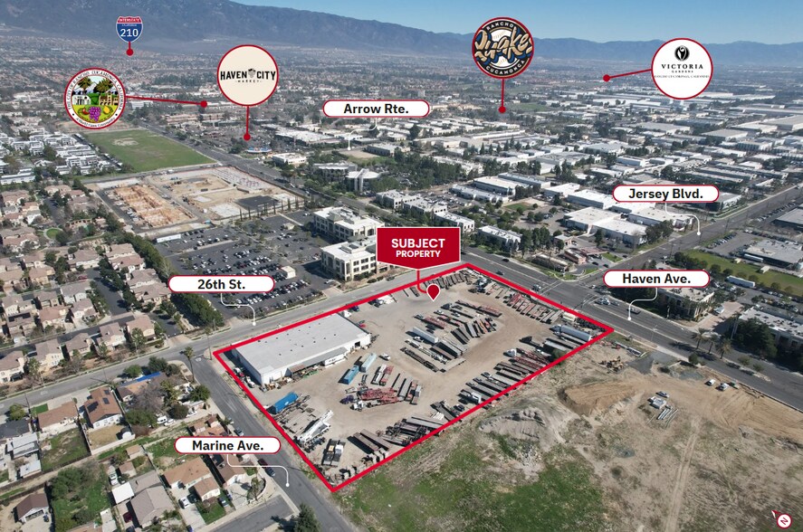 More Photos Of 10411 26th St, Rancho Cucamonga Land For Lease