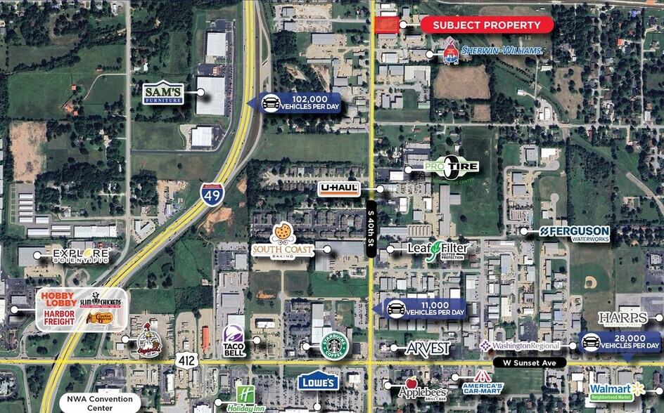 More Photos Of 149 S 40th St, Springdale Showroom For Lease