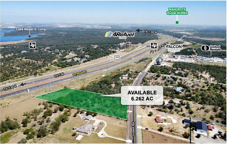 More Photos Of 7400 Gilbert Rd, Manor Land For Sale