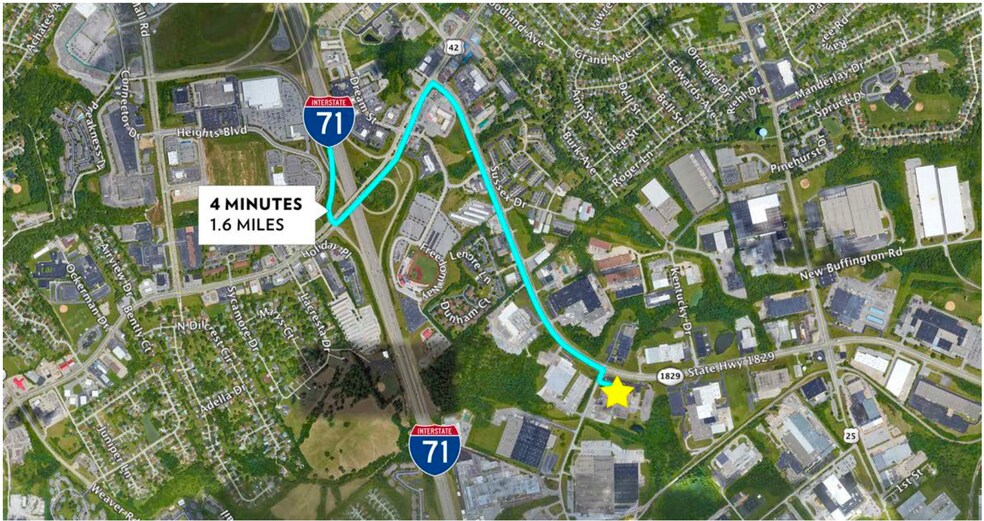 More Photos Of 7405 Industrial Rd, Florence Warehouse For Lease