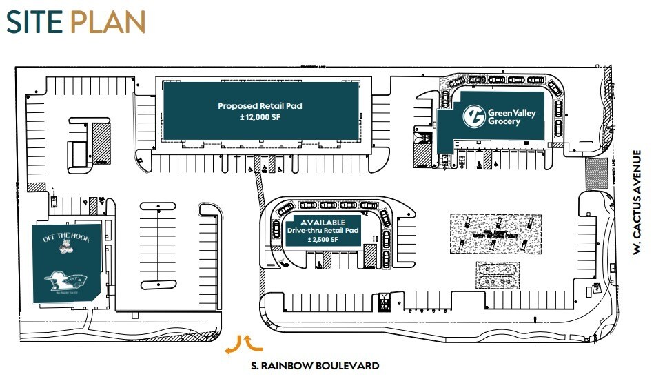 More Photos Of S Rainbow Blvd & Cactus Rd, Las Vegas General Retail For Lease