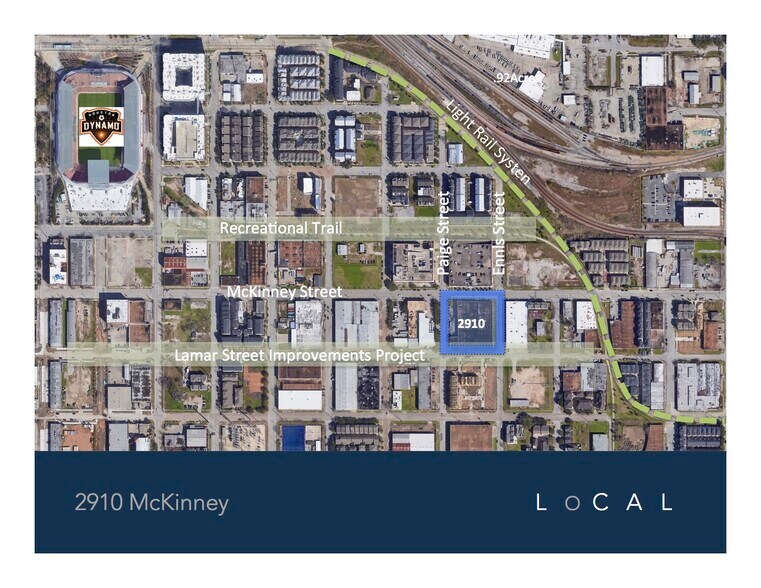 More Photos Of 2910 McKinney St, Houston Warehouse For Lease