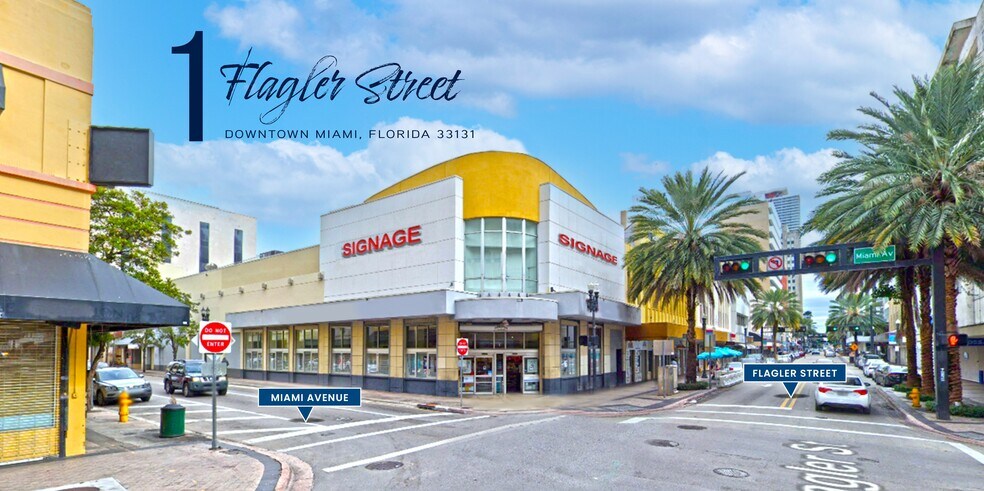 Primary Photo Of 1 E Flagler St, Miami Storefront Retail Office For Lease
