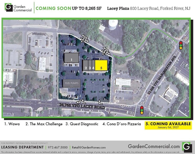 More Photos Of 800 Lacey Rd, Forked River Unknown For Lease
