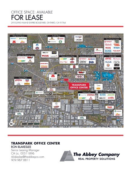 More Photos Of 2920 Inland Empire Blvd, Ontario Medical For Lease
