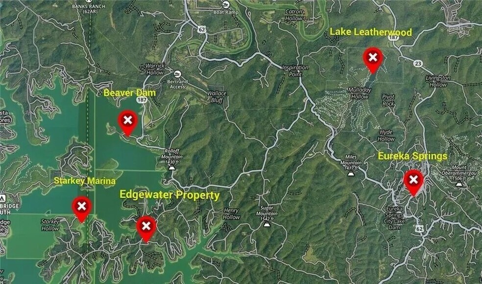 More Photos Of 190 Edgewater Dr, Eureka Springs Land For Sale