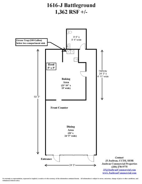 More Photos Of 1616 Battleground Ave, Greensboro Freestanding For Lease