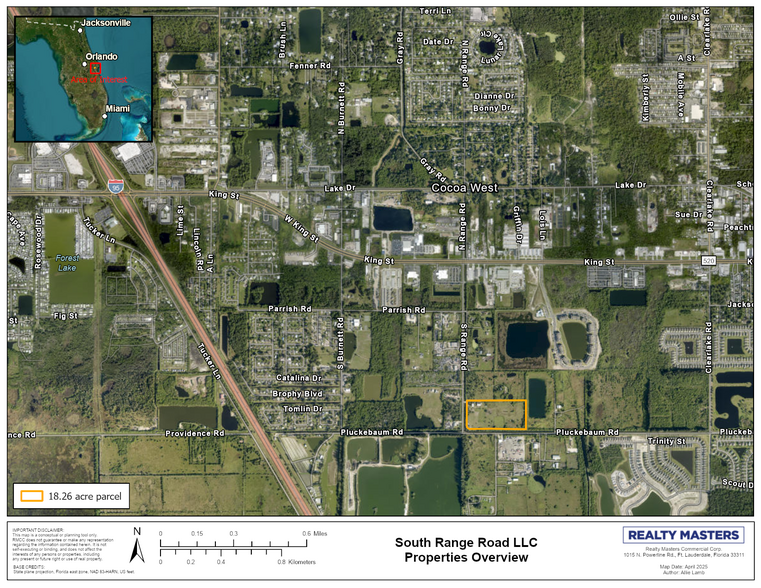 Primary Photo Of S Range Rd @ Pluckebaum Rd, Cocoa Land For Sale