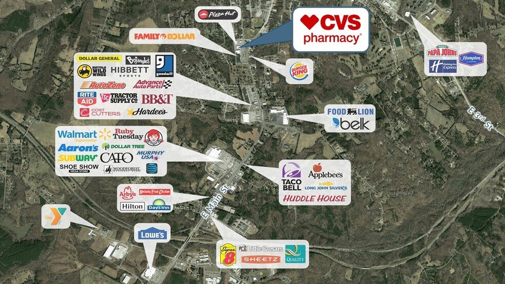 More Photos Of 1099 S Main St, Farmville Unknown For Lease