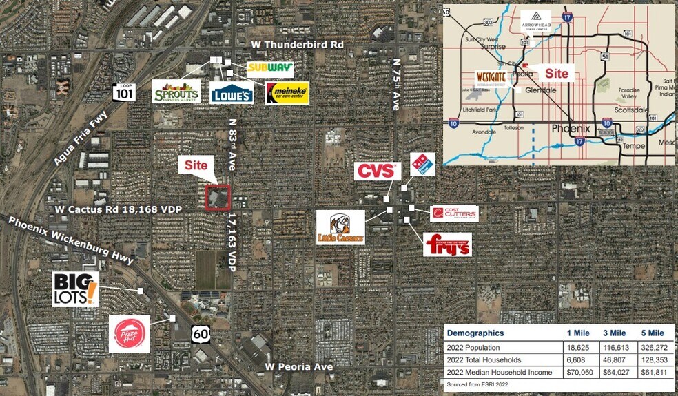 More Photos Of 8390 W Cactus Rd, Peoria General Retail For Lease