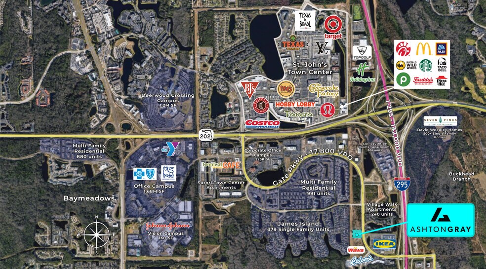 More Photos Of 7746 Gate Pky, Jacksonville General Retail For Lease