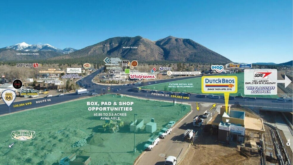 Primary Photo Of SW Rte 66 & 4th St, Flagstaff Land For Lease