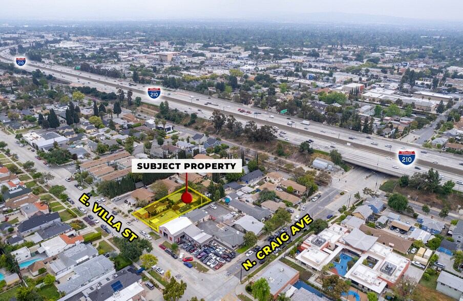 More Photos Of 2170-2178 E Villa St, Pasadena Storefront Retail Residential For Sale