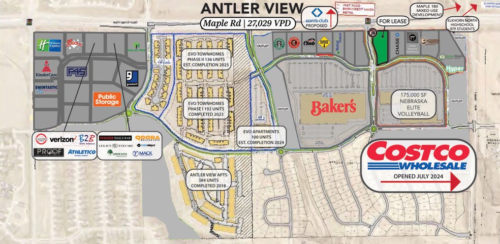 More Photos Of 180th & Maple, Elkhorn Land For Lease