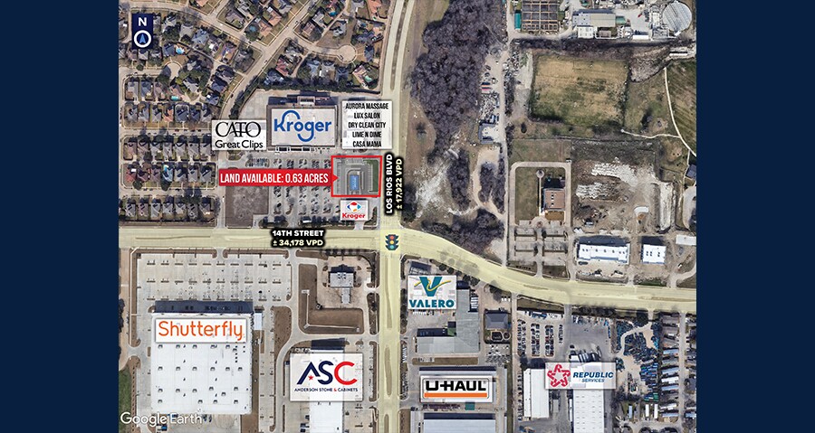 More Photos Of 4013 14th St, Plano Land For Lease