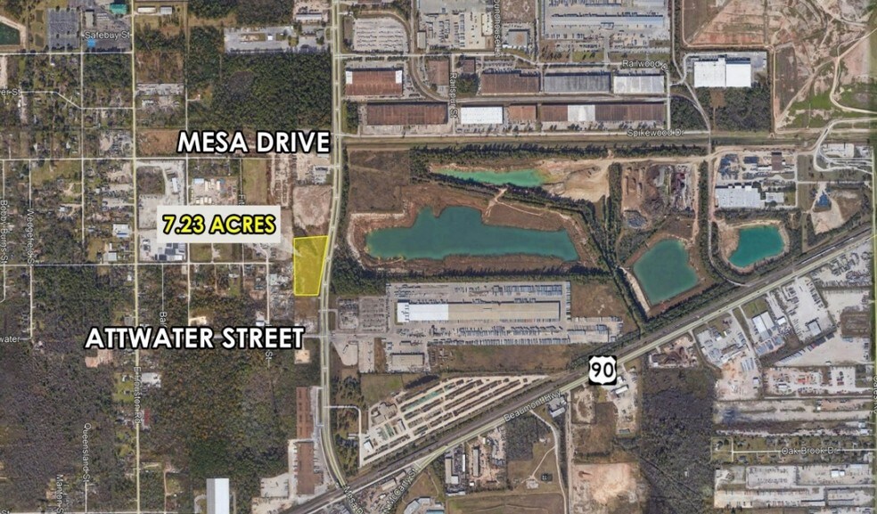 Primary Photo Of Mesa Dr @ Attwater St, Houston Land For Sale