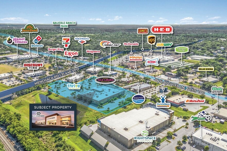 More Photos Of 1824 W Slaughter Ln, Austin Health Club For Sale