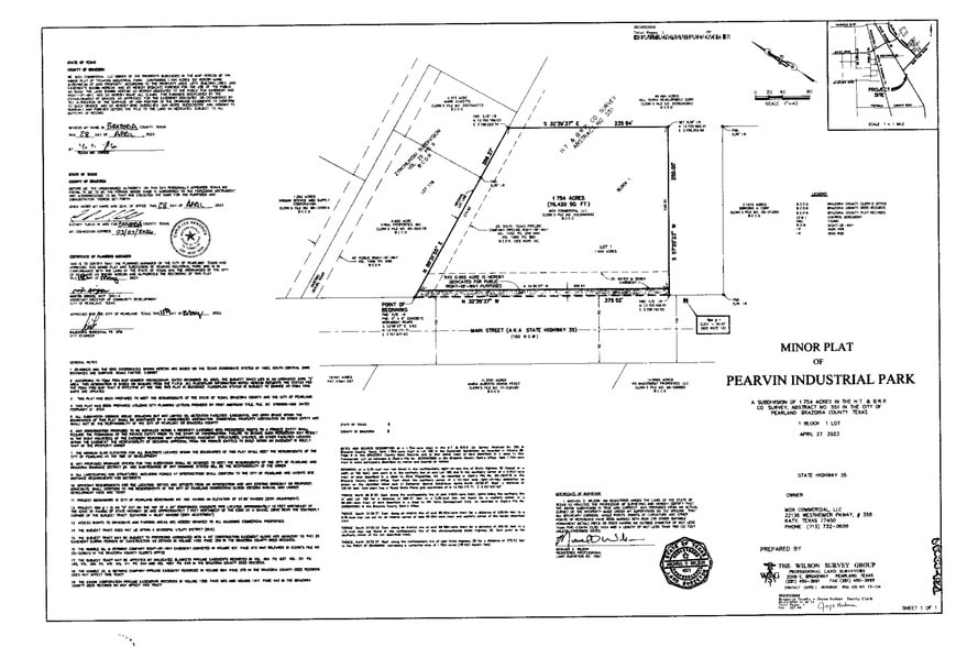 More Photos Of 17827 HIGHWAY 35, Pearland Land For Sale