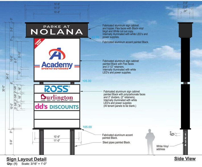 More Photos Of NEC of Nolana Ave & N 34th St, McAllen Land For Lease