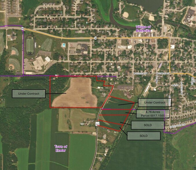More Photos Of N9673 County Road CC, Belleville Land For Sale