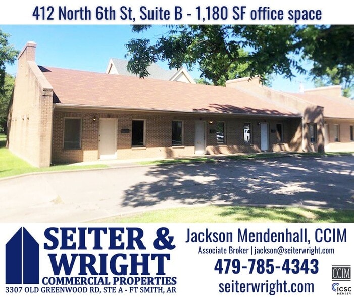 Primary Photo Of 412 N 6th St, Fort Smith Office For Lease