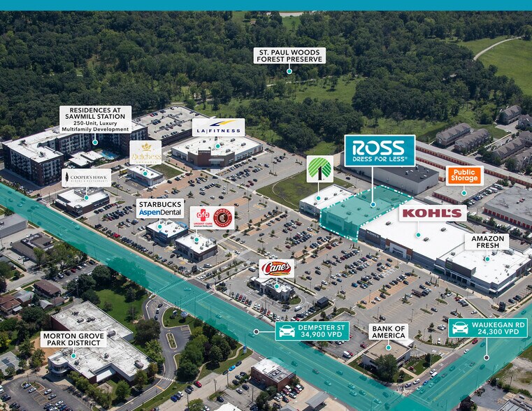 More Photos Of 6921 Dempster St, Morton Grove General Retail For Sale