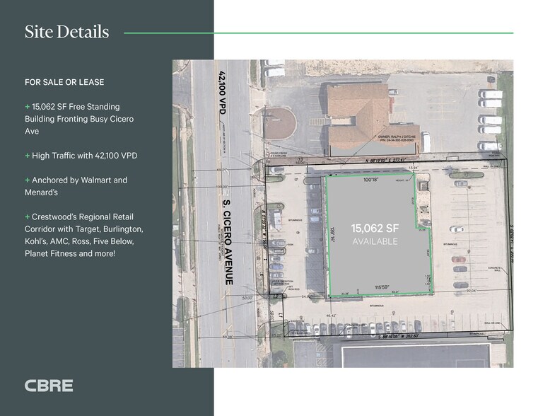 More Photos Of 13343 Cicero Ave, Crestwood Health Club For Lease