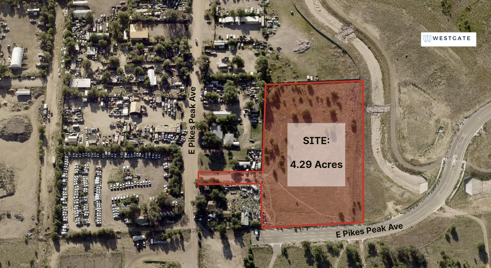 Primary Photo Of 5507 E Pikes Peak Ave, Colorado Springs Land For Sale