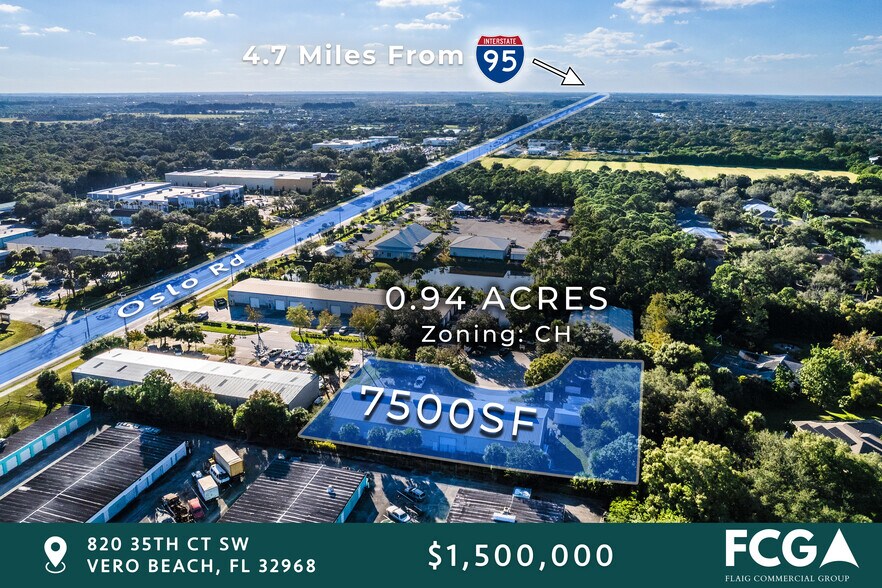 Primary Photo Of 820 35th Ct, Vero Beach Warehouse For Sale