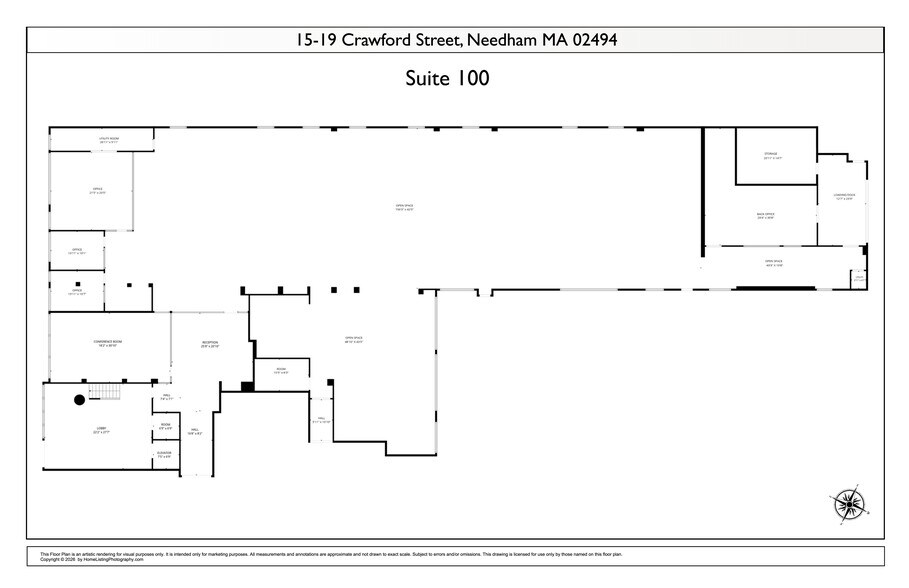More Photos Of 15-19 Crawford St, Needham Light Distribution For Lease
