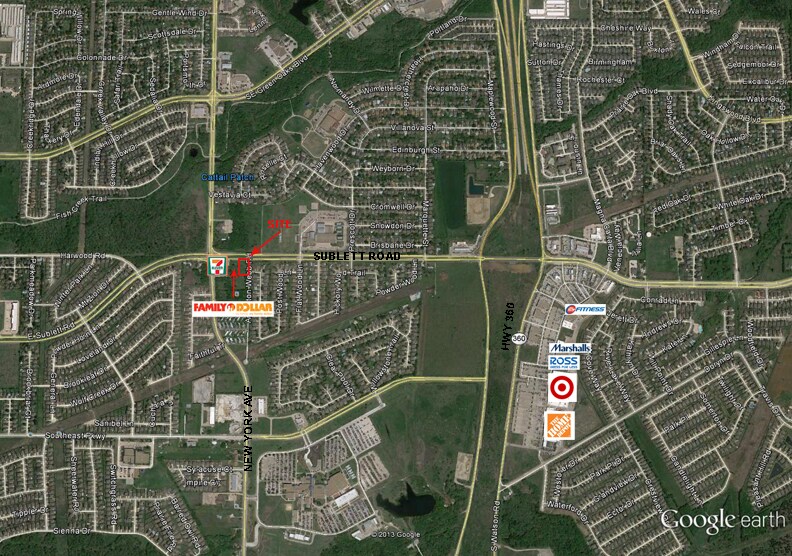 More Photos Of 1910 E Sublett Rd, Arlington Land For Lease