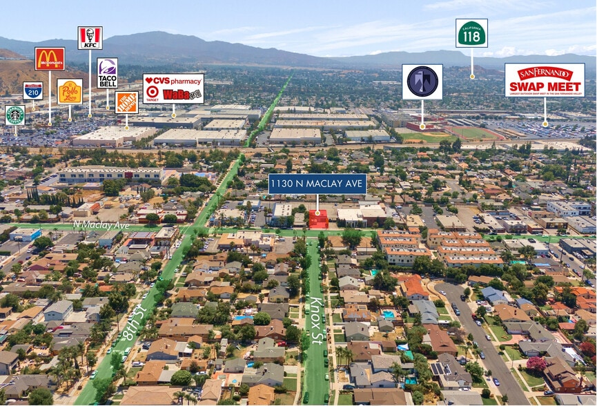 More Photos Of 1130 N Maclay Ave, San Fernando Warehouse For Lease