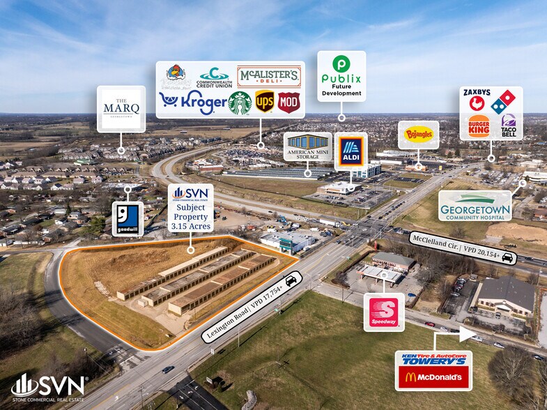 Primary Photo Of 1273 Lexington Rd, Georgetown Land For Lease