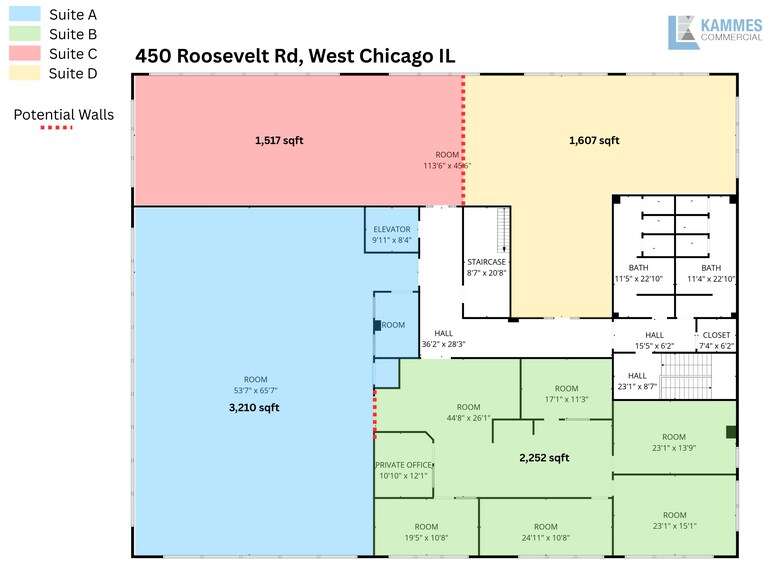 More Photos Of 450-480 E Roosevelt Rd, West Chicago Unknown For Lease