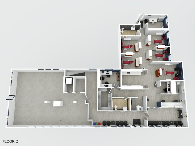 More Photos Of 3820 Central Ave, Lake Station Medical For Lease