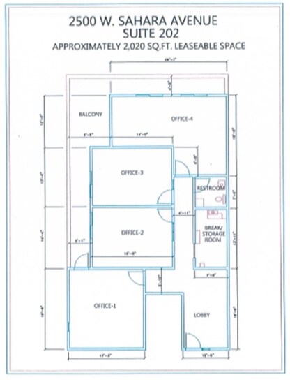 More Photos Of 2500 W Sahara Ave, Las Vegas Office For Lease