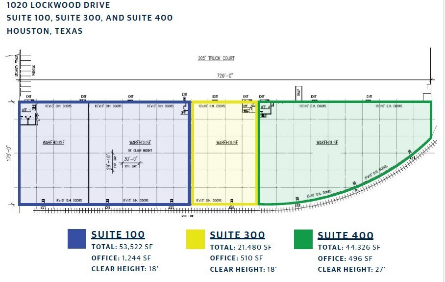More Photos Of 1020-1060 Lockwood Dr, Houston Unknown For Lease