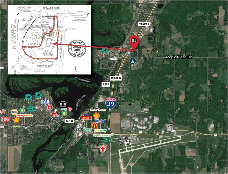 More Photos Of 200 Paper Pl, Mosinee Loft Creative Space For Lease