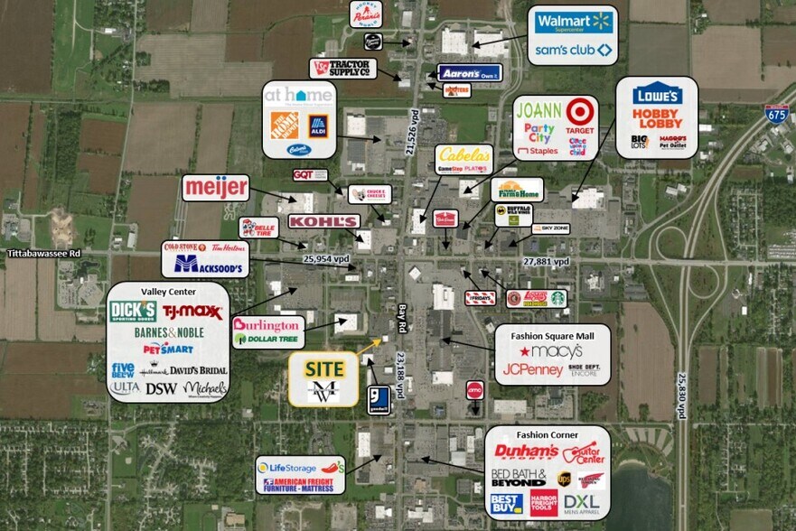 More Photos Of 4757 Bay Rd, Saginaw Freestanding For Lease